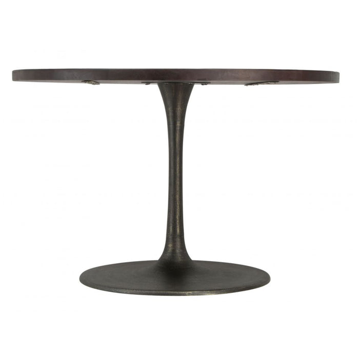 Modern Round Black Dining Table