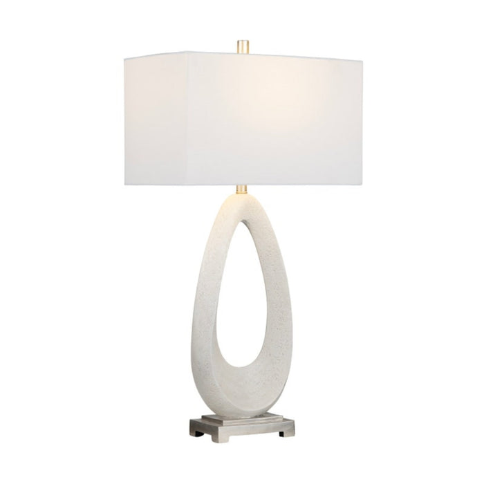 Modern Teardrop Concrete Table Lamps - Set of 2