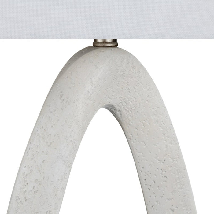 Modern Teardrop Concrete Table Lamps - Set of 2