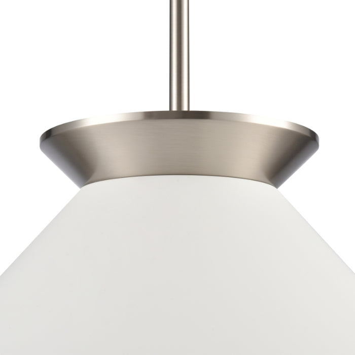 Modern White Cone Pendant Light