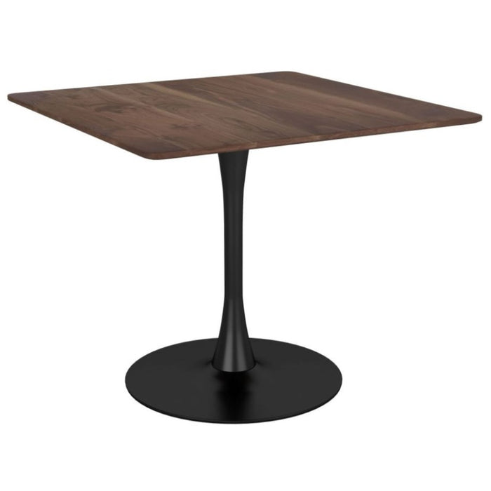 Brown Faux Wood Dining Table