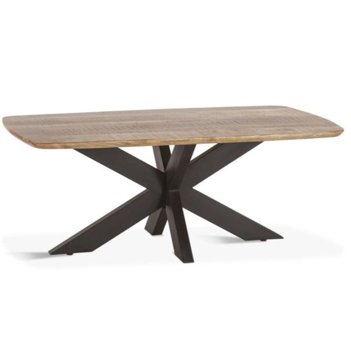 X Shaped Legs Coffee Table