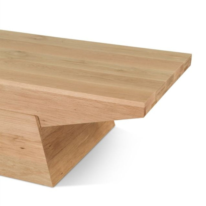 Modern Natural Oak Coffee Table