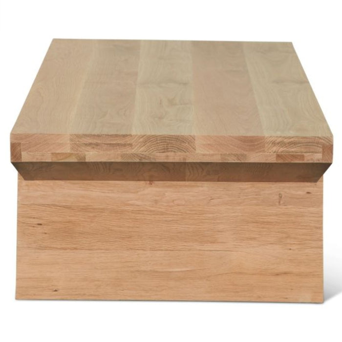 Modern Natural Oak Coffee Table