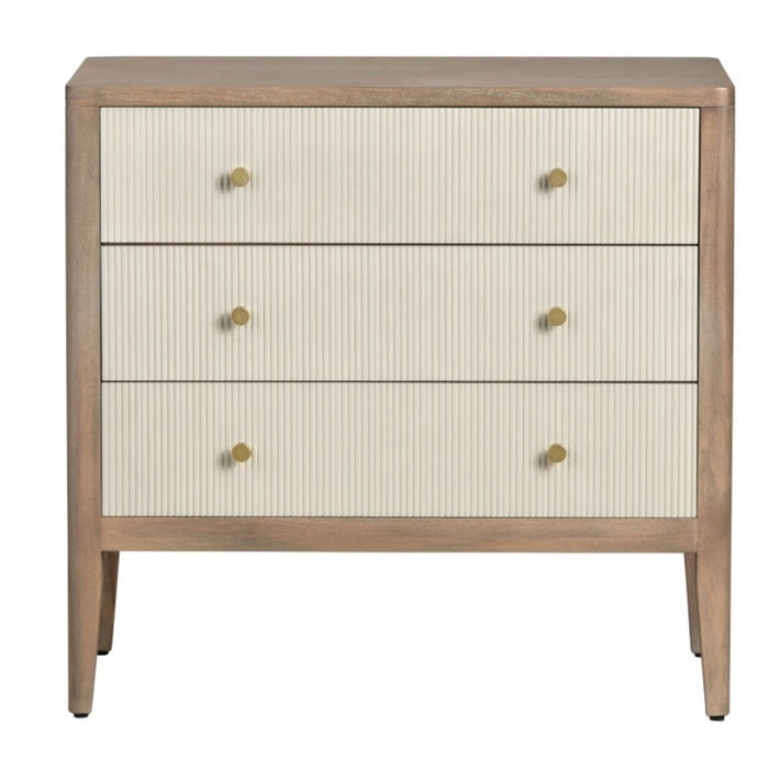 Natural Two Toned Drawer Chest