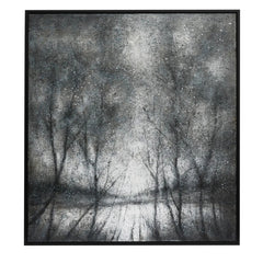 Night at the Lake Wall Art