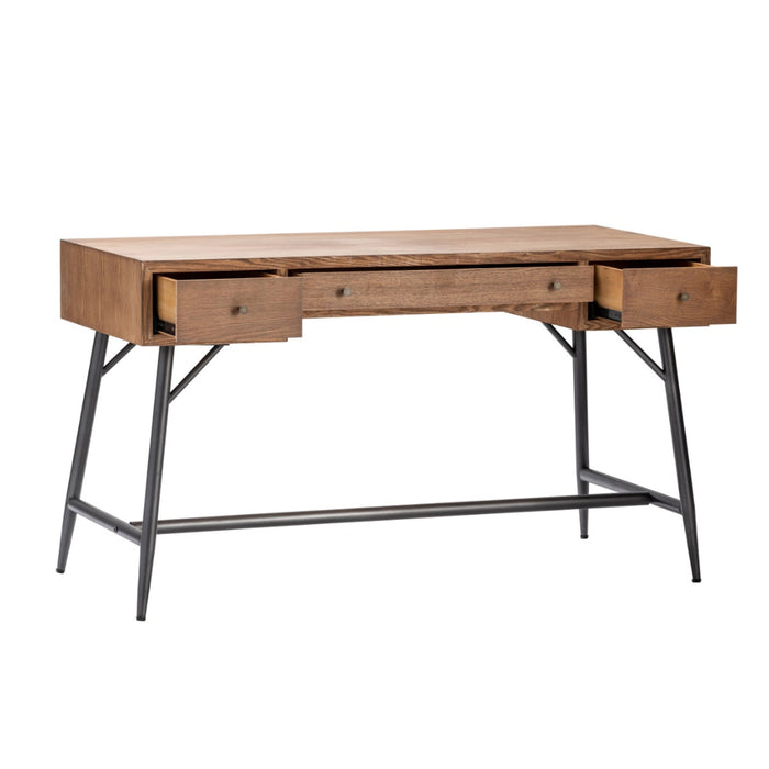 Burnished Oak Writing Desk