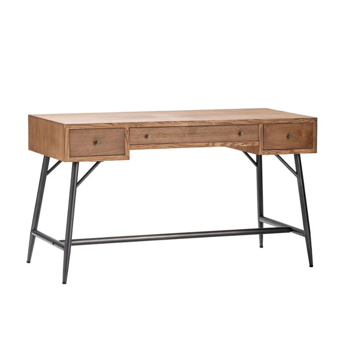 Burnished Oak Writing Desk