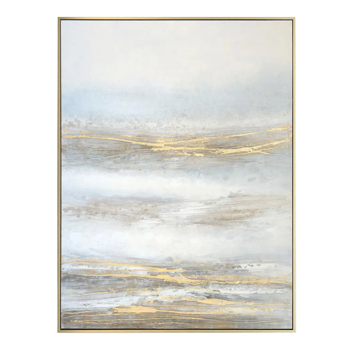 Oversized Serene Abstract Wall Art