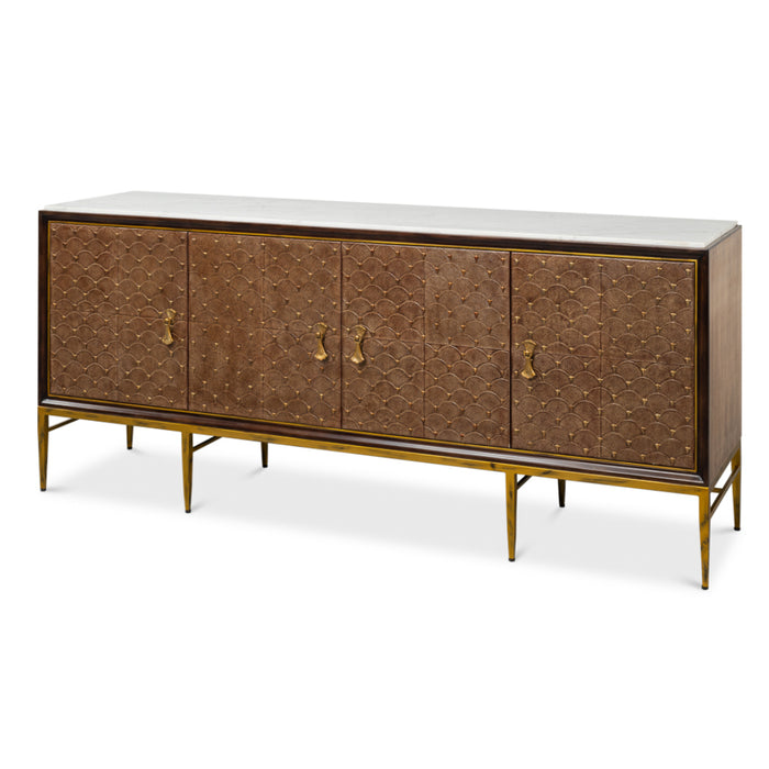 Statuario Marble Credenza