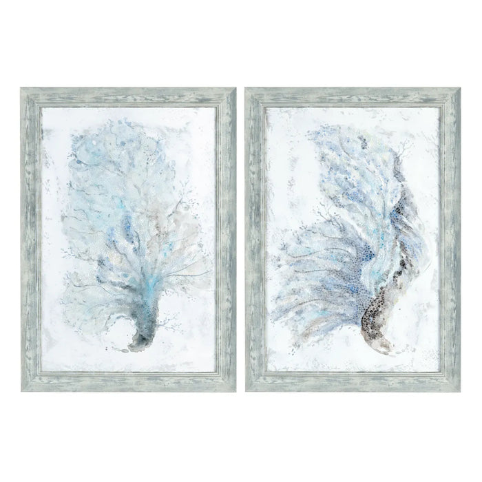 Rustic Seaside Wall Art, Set of 2