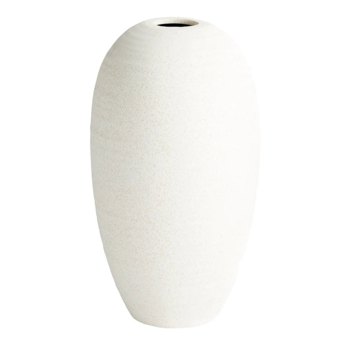 Medium White Bee-Hive Vase