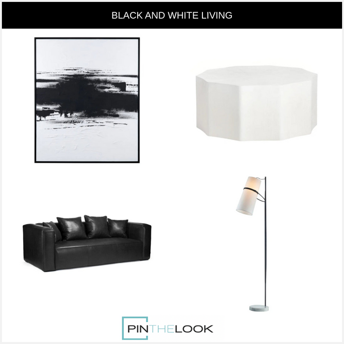 Abstract Noir Wall Art