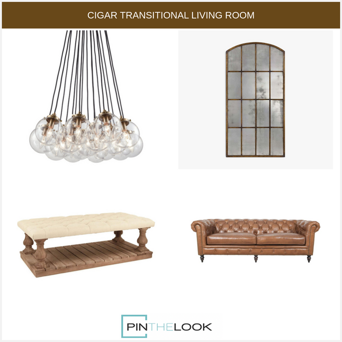 17-Light Midcentury Modern Globes Chandelier