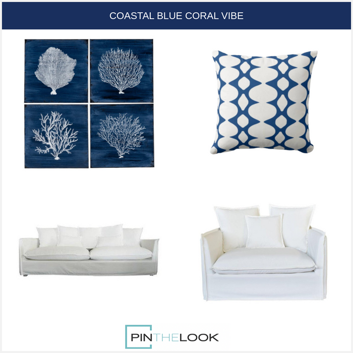 White Corals Wall Art