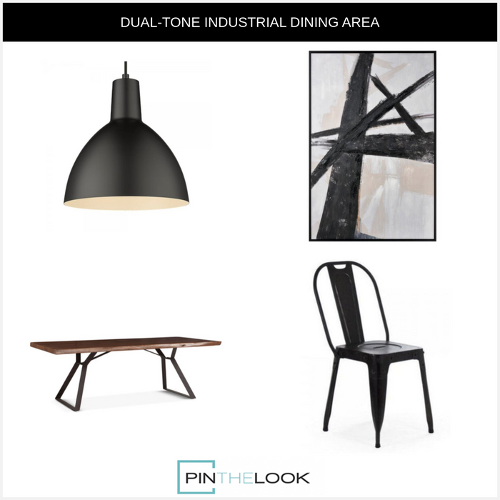 Dark Brown Loft Dining Table