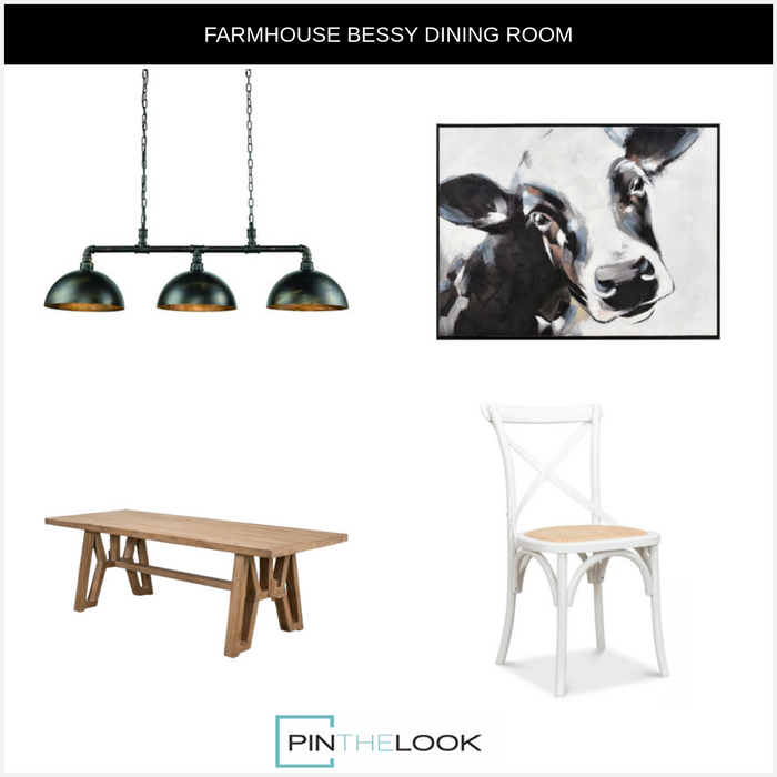 Modern Farmhouse 3-Light Chandelier