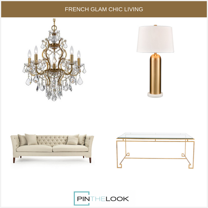 Luxe Aged Brass Table Lamp