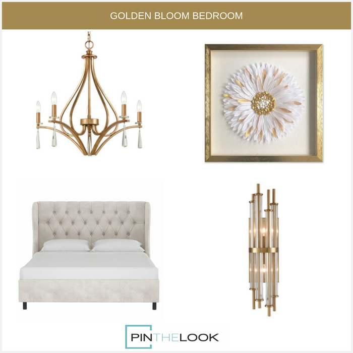 2-Light Rod Brass Sconce