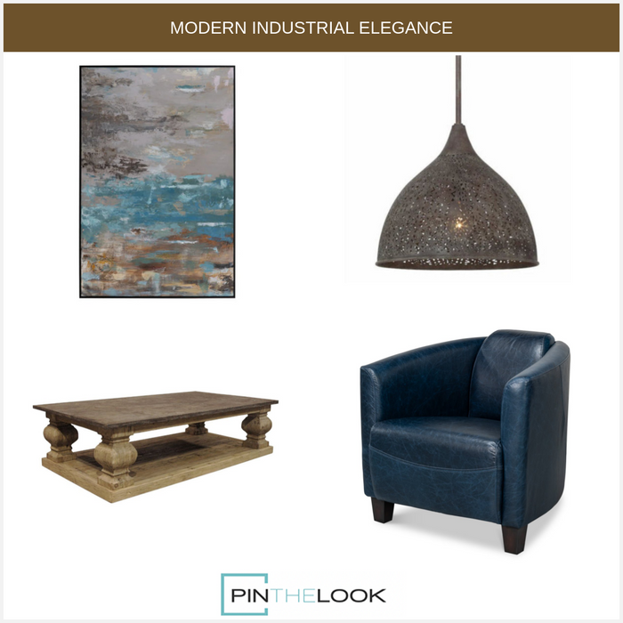 Chateau Blue Arm Chair