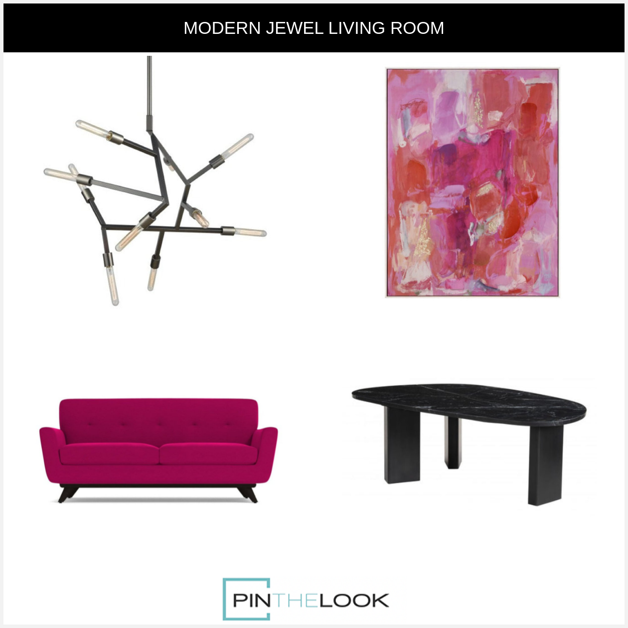 Allusive Pink Abstract Wall Art