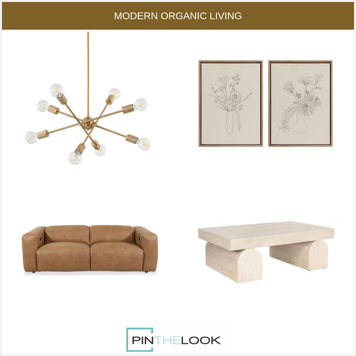 Natural White Washed Coffee Table