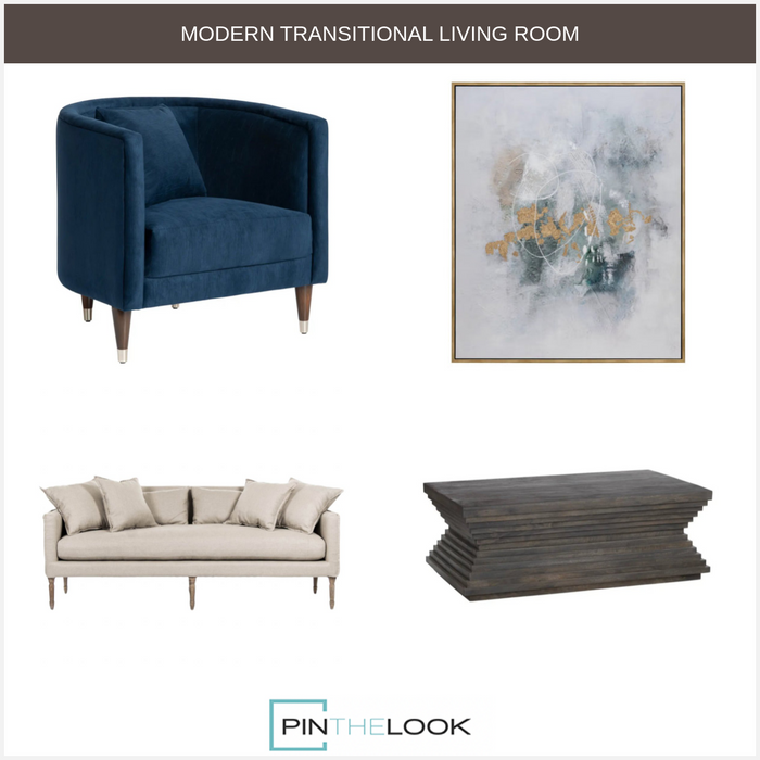 Brown-Stained Rectangular Coffee Table