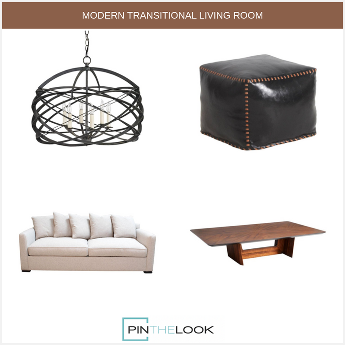 Mid-Century Brown Coffee Table