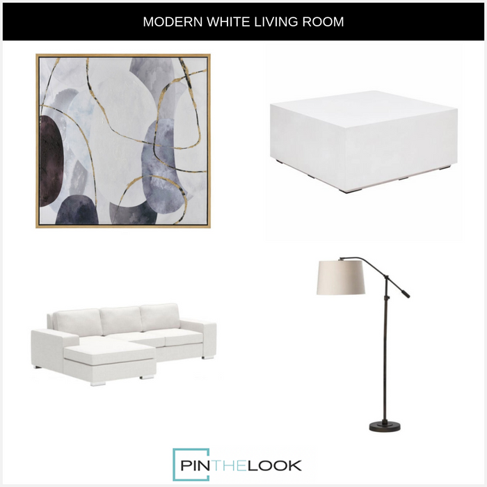 White Sectional