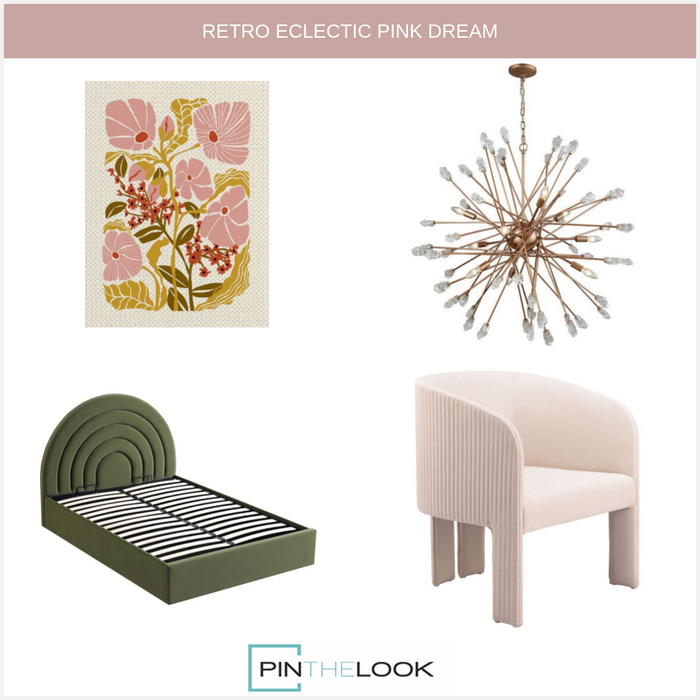 Ribbed Beige Accent Chair