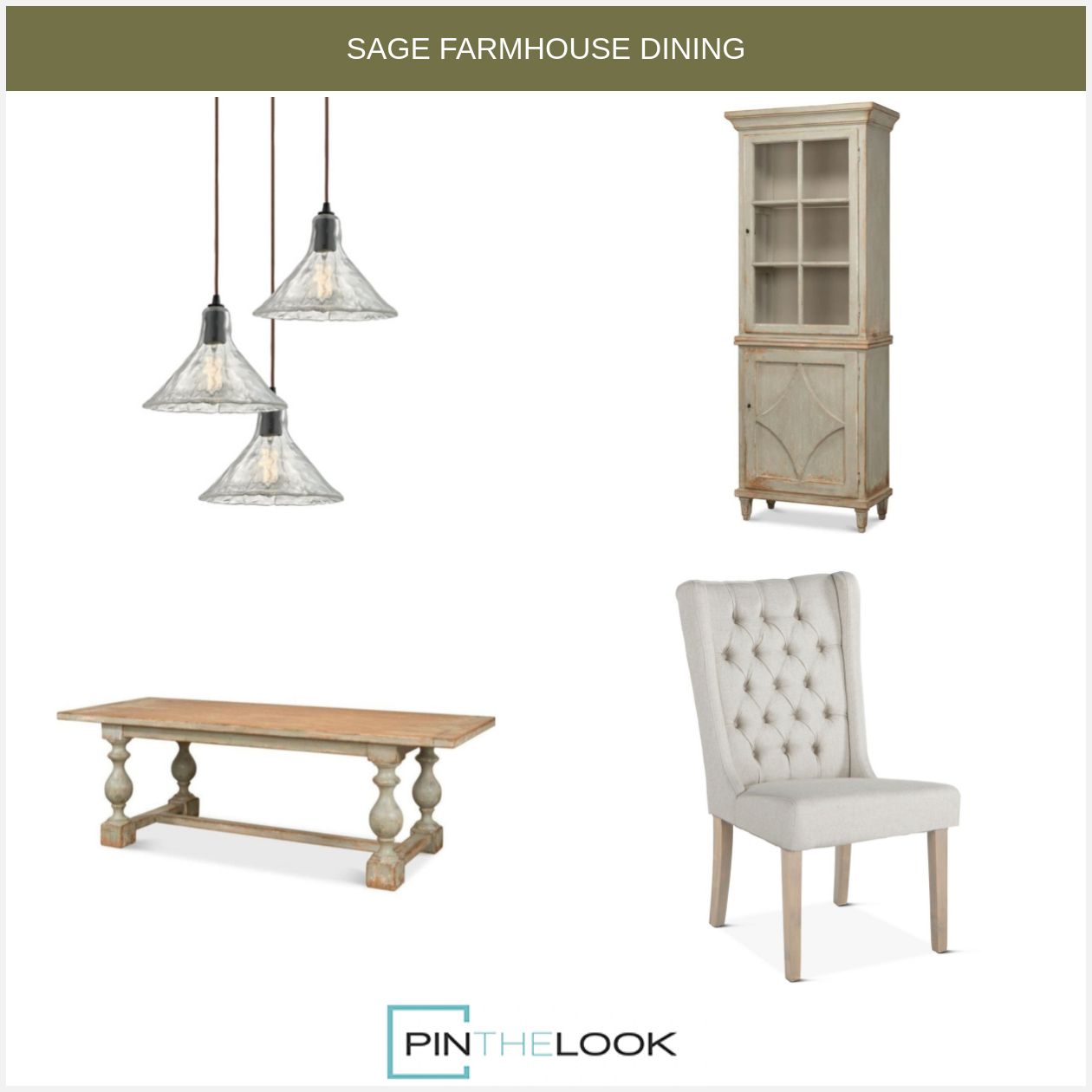 Upholstered Tufted Off-White Dining Chair