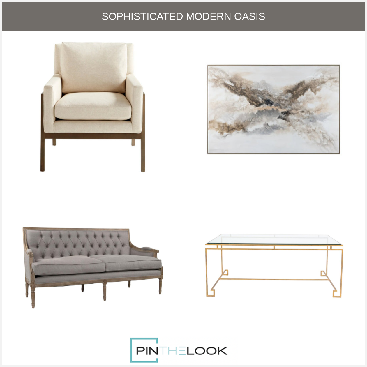 Natural Mocha Accent Chair