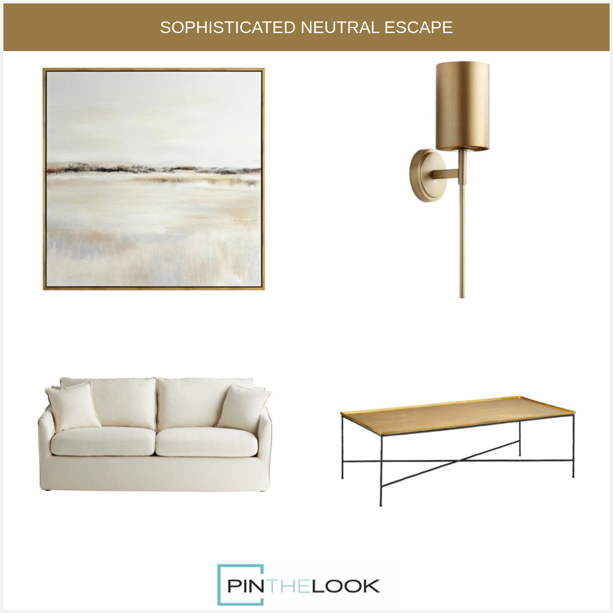 Cream Linen Weave Sofa