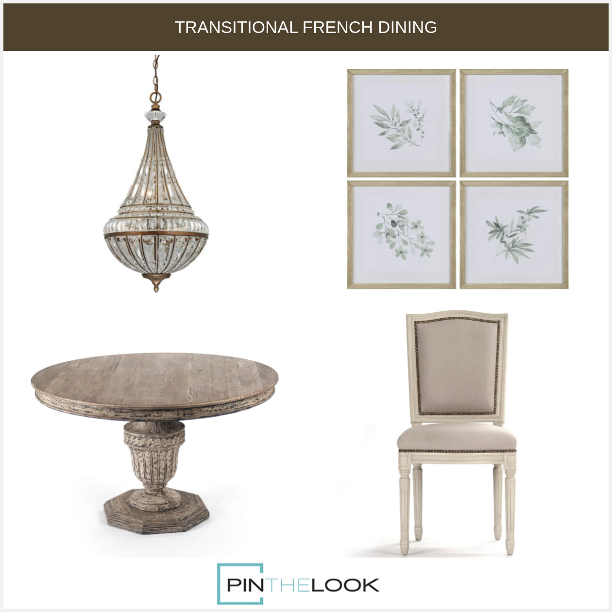6-Light French Empire Chandelier