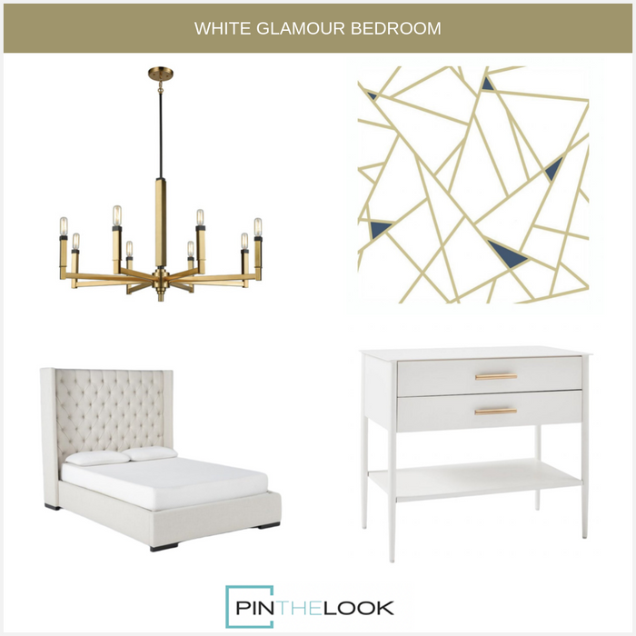Brass Symmetry 8-Light Chandelier