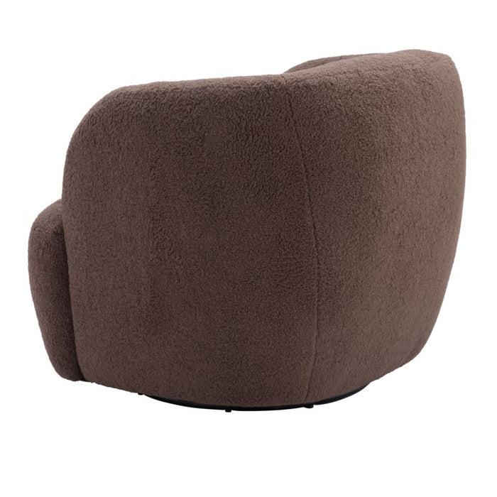 Swivel Chair in Brown