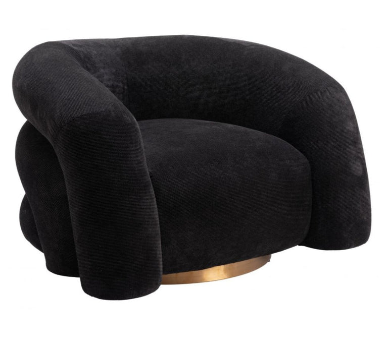 Haven Opulence Black Accent Chair