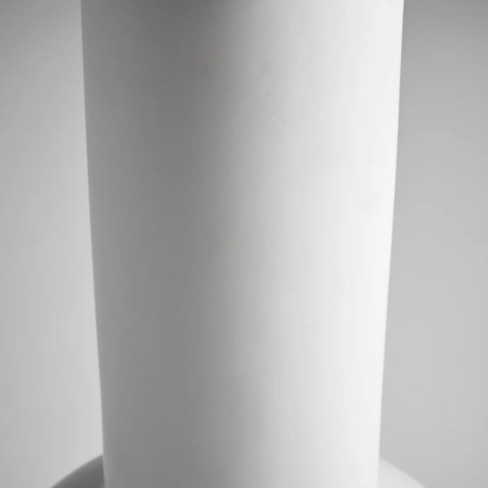 Medium White Tulip Vase