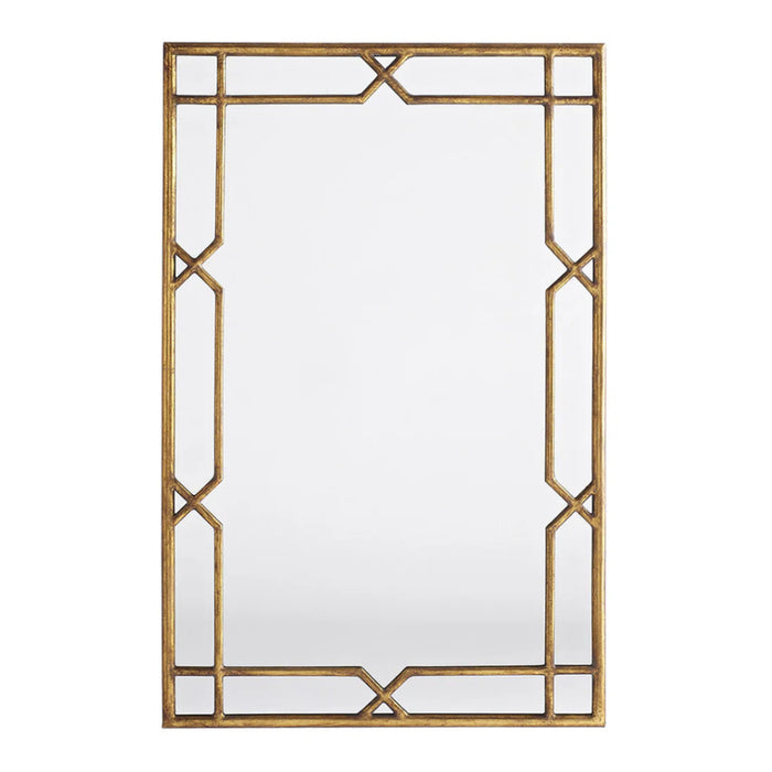 Rectangular Gold Davi Mirror