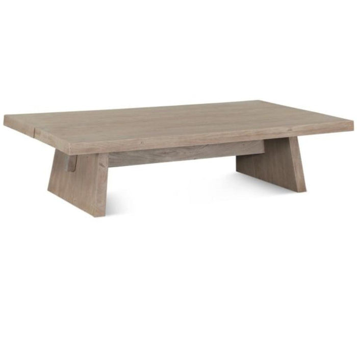 Modern Matte Driftwood Coffee Table