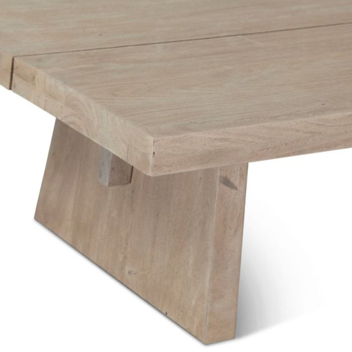 Modern Matte Driftwood Coffee Table