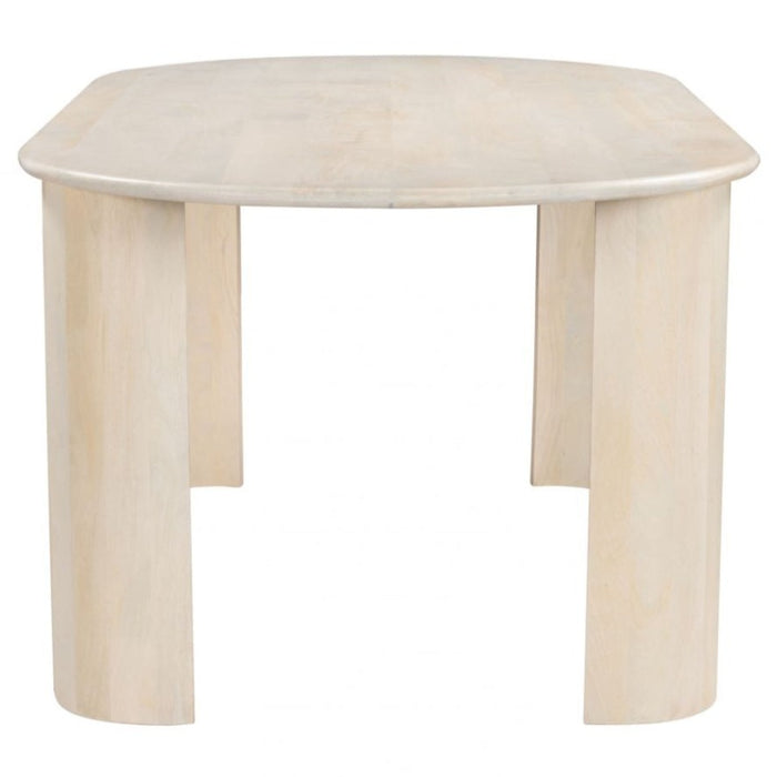 Warm Tone Natural Dining Table