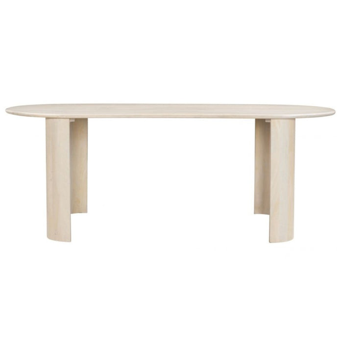 Warm Tone Natural Dining Table