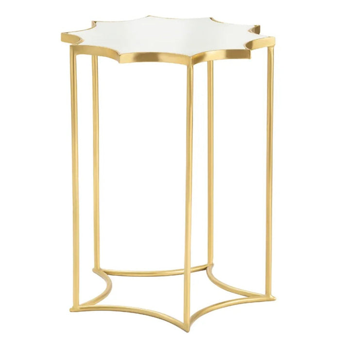 Star-Shaped Accent Table