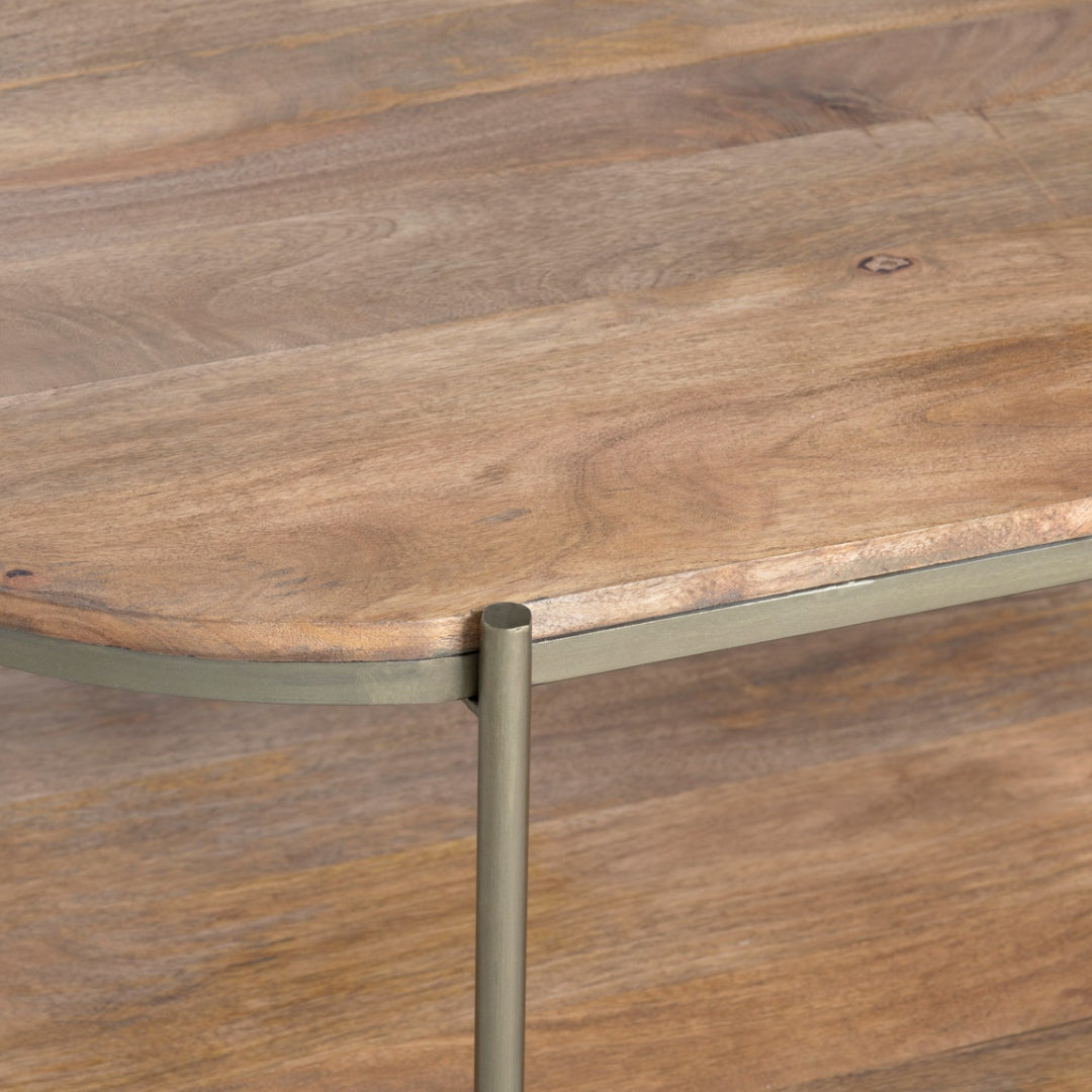 Retro Modern Tiered Cocktail Table