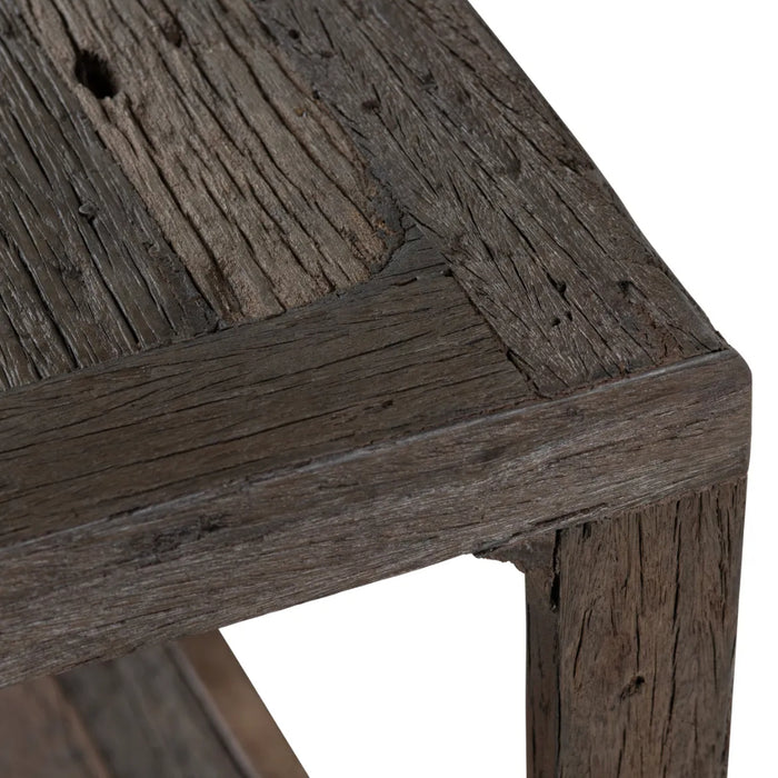 Rustic Ridge Accent Table