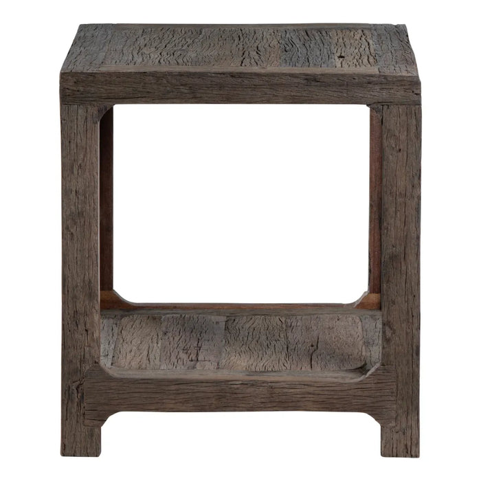 Rustic Ridge Accent Table