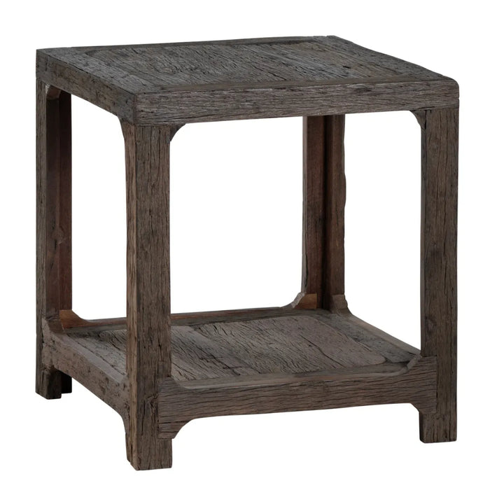 Rustic Ridge Accent Table