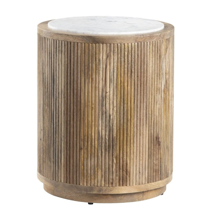 Coastal Round Accent Table