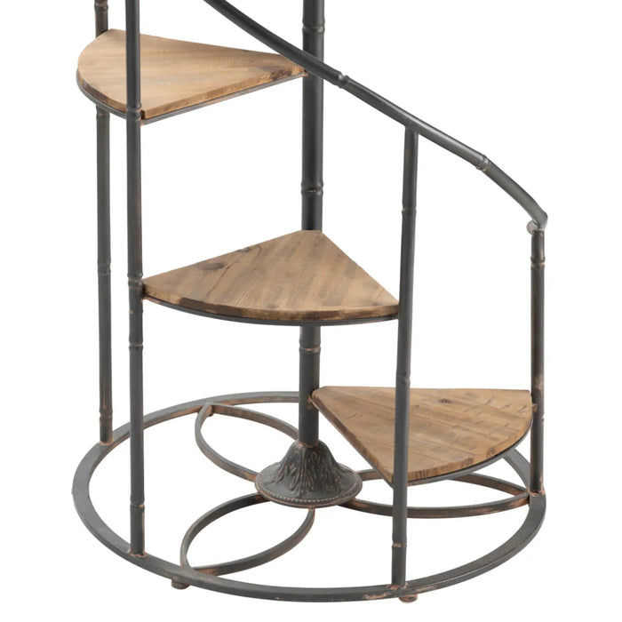 Spiral Staircase Shelves